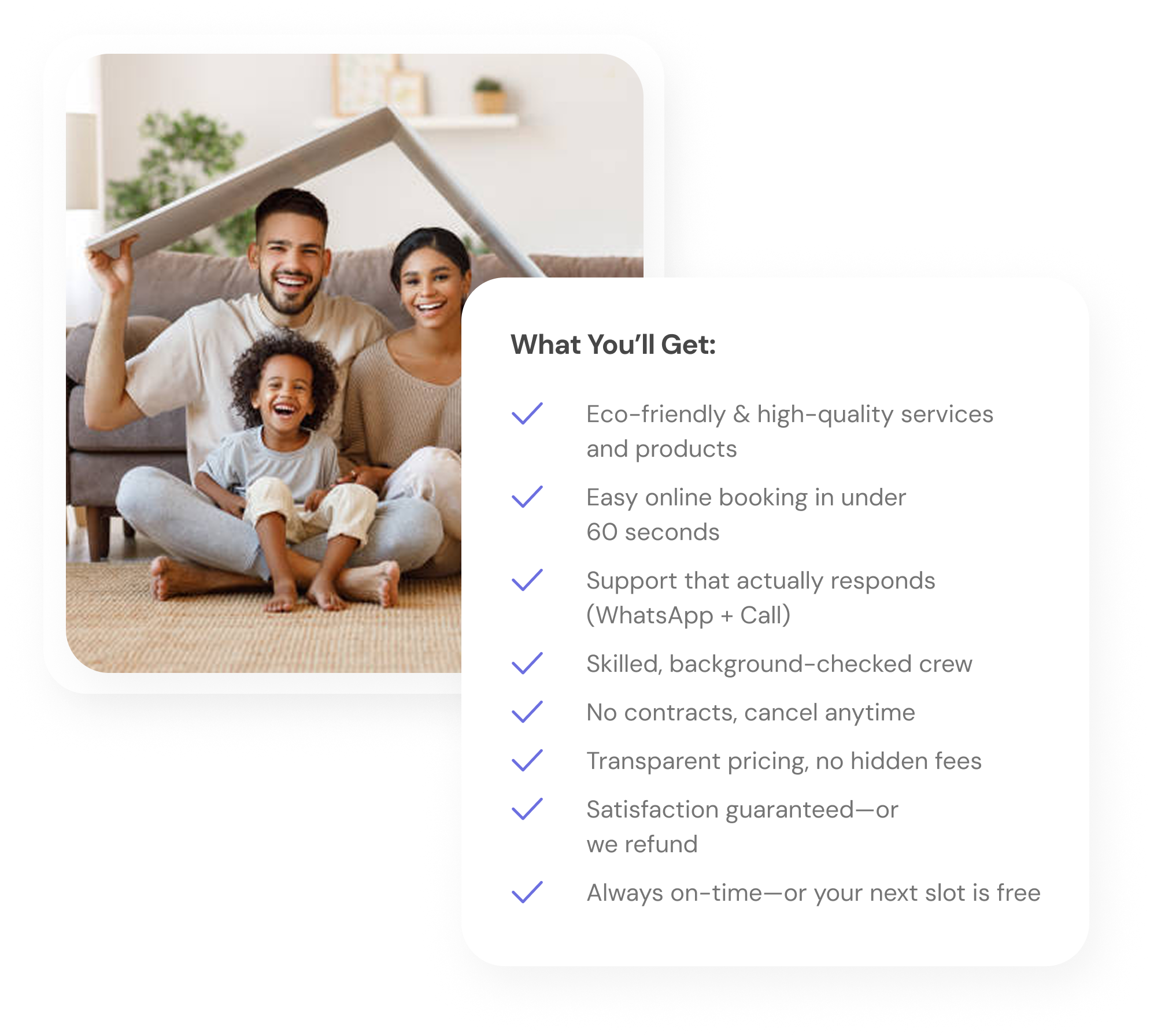 Professional cleaning service